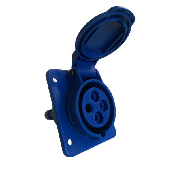 Toma fija 10° inc.pr.3p t 16a 230v 9h